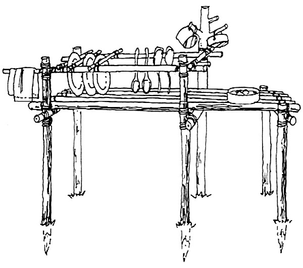 kitchen dry rack